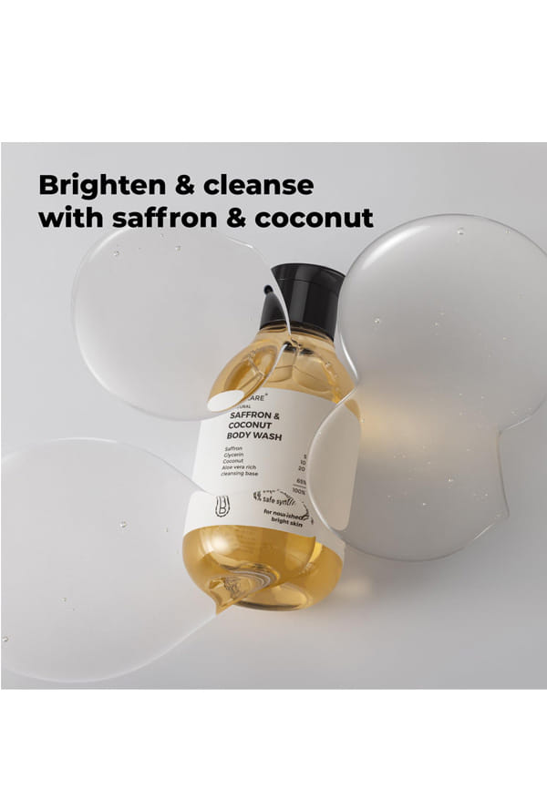 Saffron & Coconut Body Wash – thumbnail 2