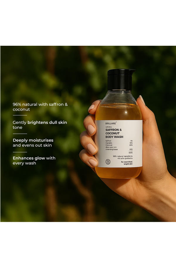 Saffron & Coconut Body Wash – thumbnail 3