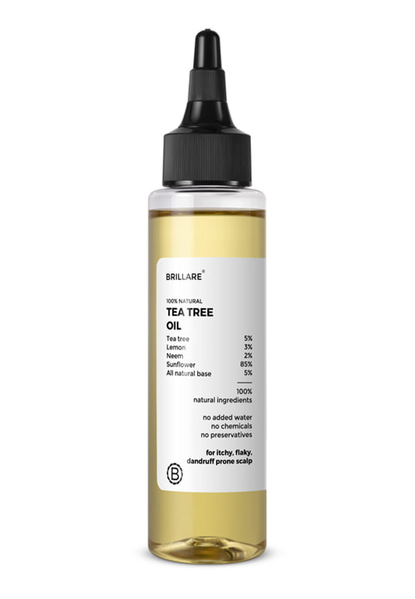 Tea Tree Hair Oil For Dandruff Control