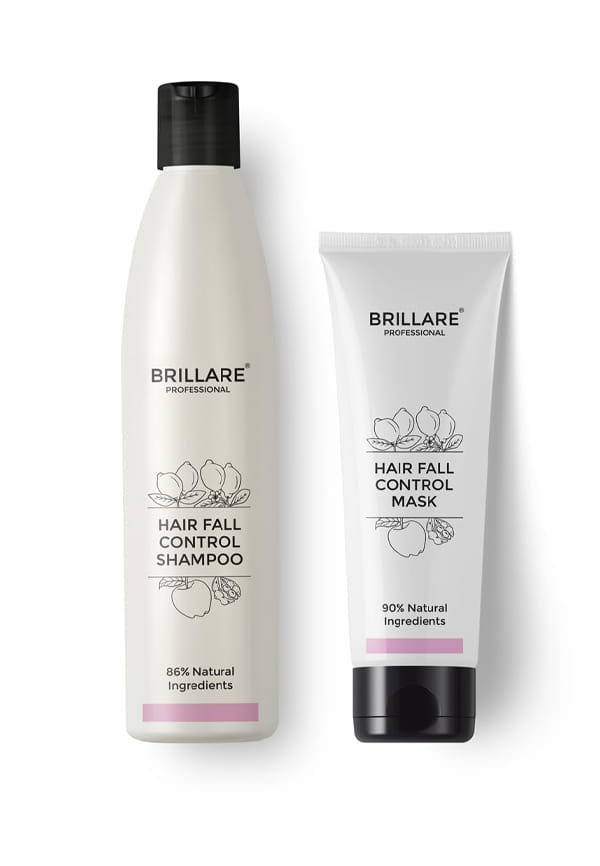 Professional Hair Fall Control/Anti Hair Fall Natural Shampoo and Mask Combo
