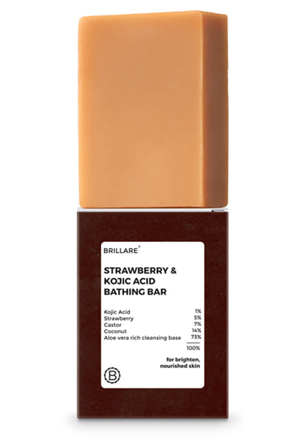 Strawberry & Kojic Acid Bathing Bar Soap – thumbnail 2