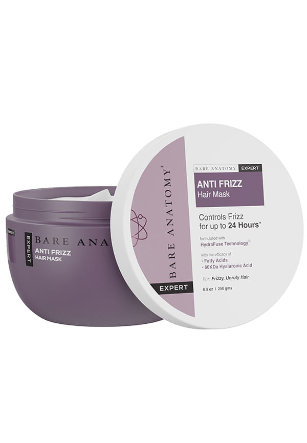 Anti-Frizz Hair Mask For Smooth Hair With Hyaluronic Acid
