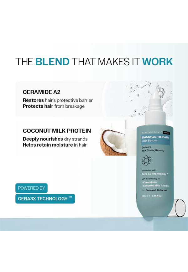 Damage Repair Hair Serum, Powered By Cera3X Technology – thumbnail 2