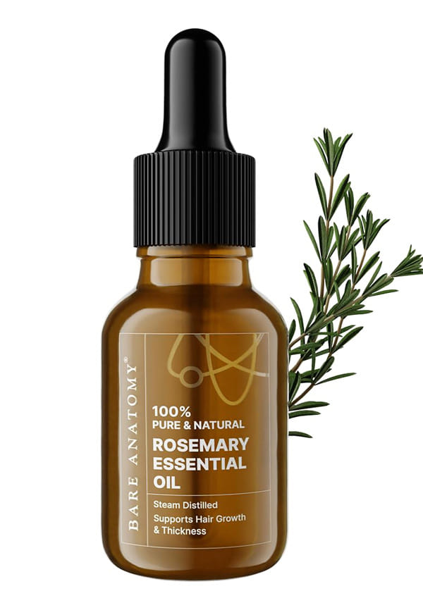 100% Pure & Natural Rosemary Essential Oil for Hair Growth