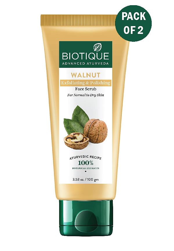 Walnut Exfoliating & Polishing Face Scrub