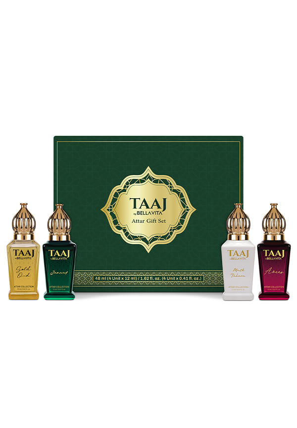 Organic Unisex Taaj Attar Unisex Gift Set