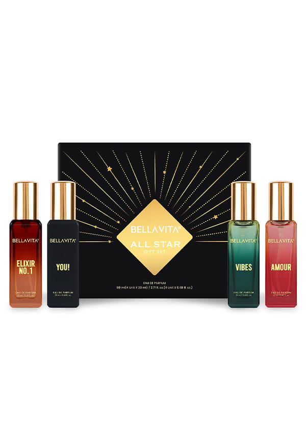 Organic All Star Long Lasting Perfume Gift Set For Man