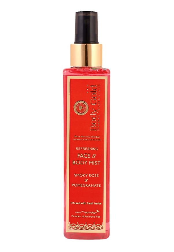 Refreshing Face & Body Mist - Smoky Rose & Pomegranate Refreshing Face & Body Mist - Smoky Rose & Pomegranate