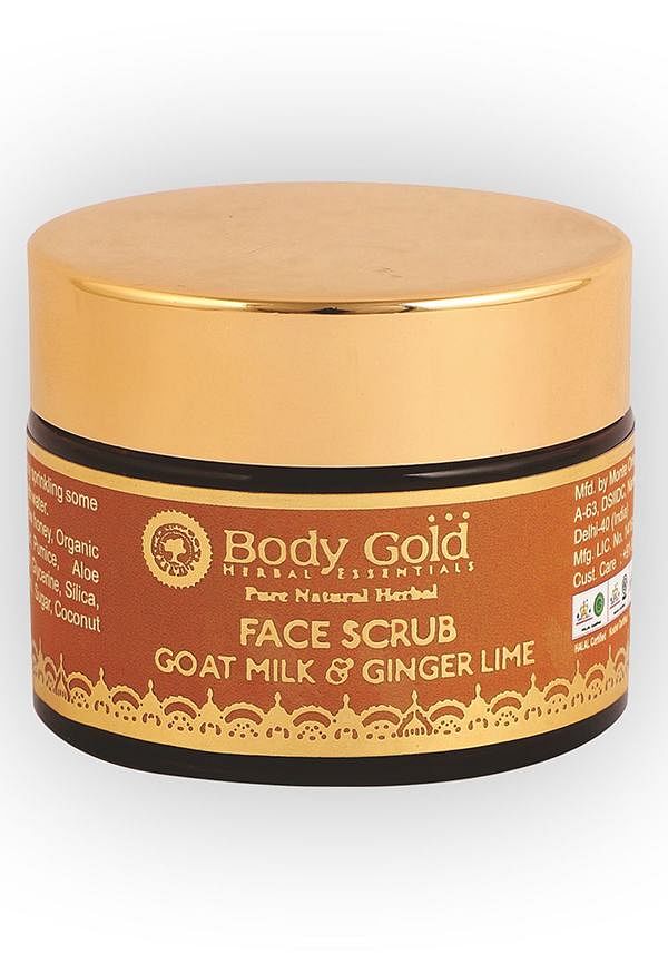 Face Scrub - Goat Milk & Ginger Lime