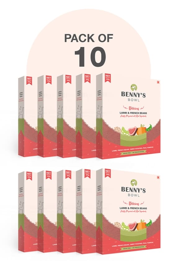 Delicious Fresh Dog Food, Lamb and French Recipe, Wet Dog Food for Adult and Puppy