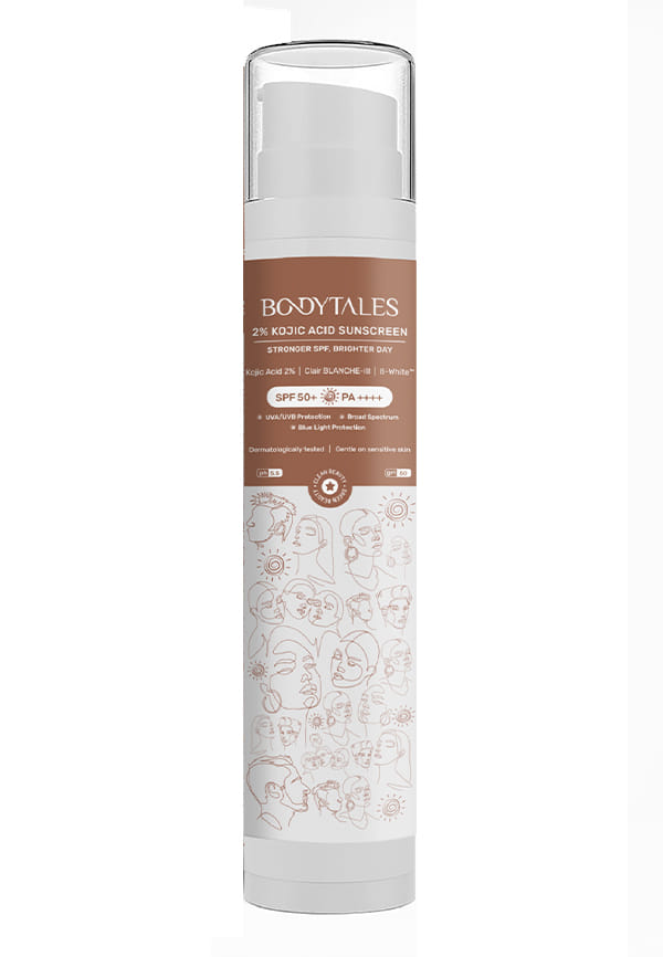 2% Kojic Acid & Alpha Arbutin Brightening Sunscreen SPF 50 PA++++
