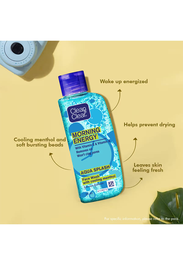 Morning Energy Aqua Splash Face Wash – thumbnail 3