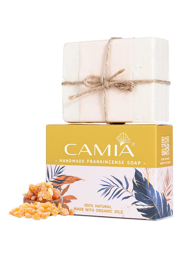 Handmade Cold Processed Organic Frankincense Soap