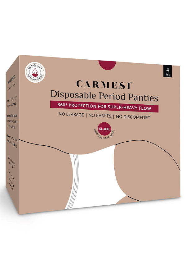 Carmesi Disposable Period Panties- Trial Pack (S+M)