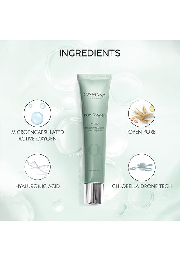 Oxygenating Moisturizing Cream, Pure Oxygen 1 with Riboxyl & Hyaluronic Acid – thumbnail 2