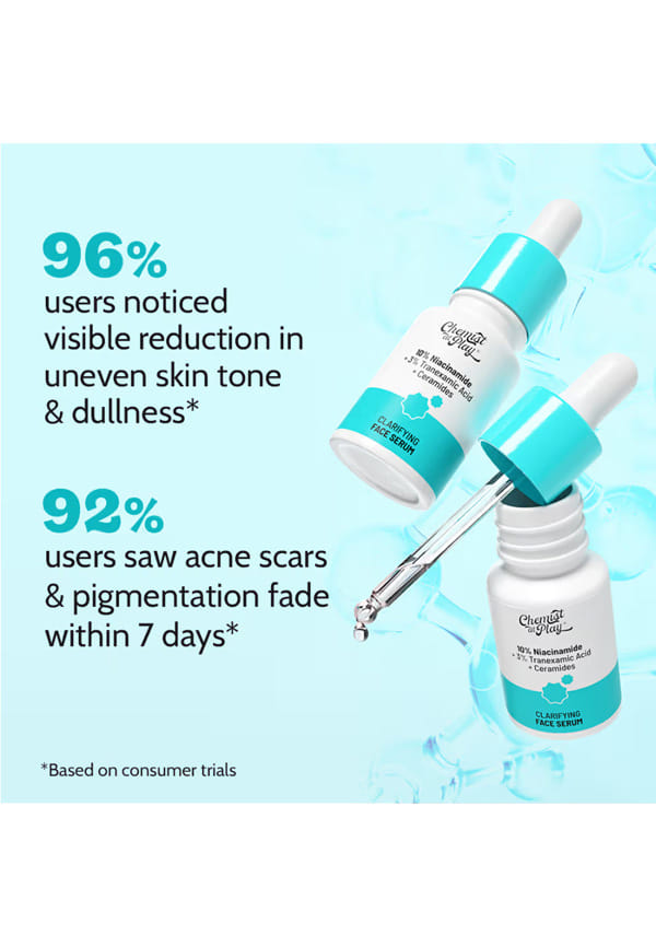 Clarifying Serum, 10% Niacinamide, 3% Tranexamic Acid, For Clear & Spotless Skin – thumbnail 5
