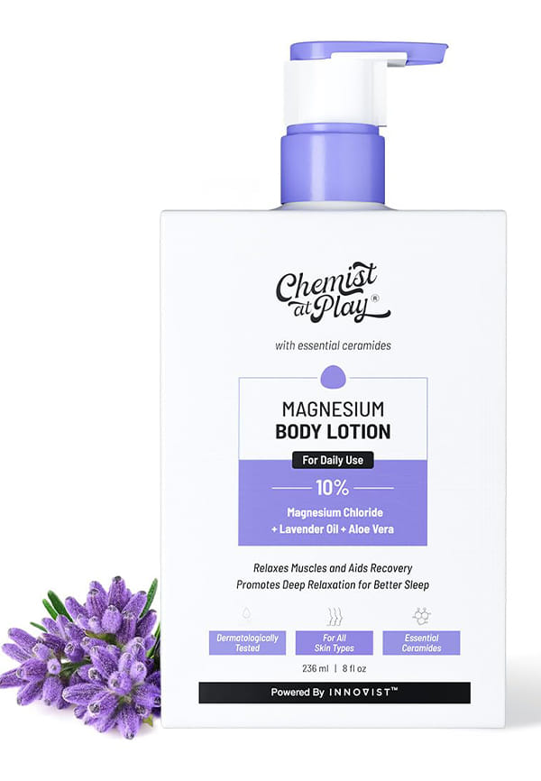 10% Magnesium Body Lotion with Lavender Oil & Aloe Vera