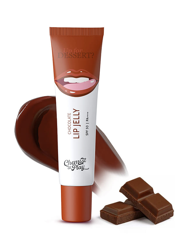 Chocolate Tinted Lip Balm for Dry, Chapped & Pigmented Lips