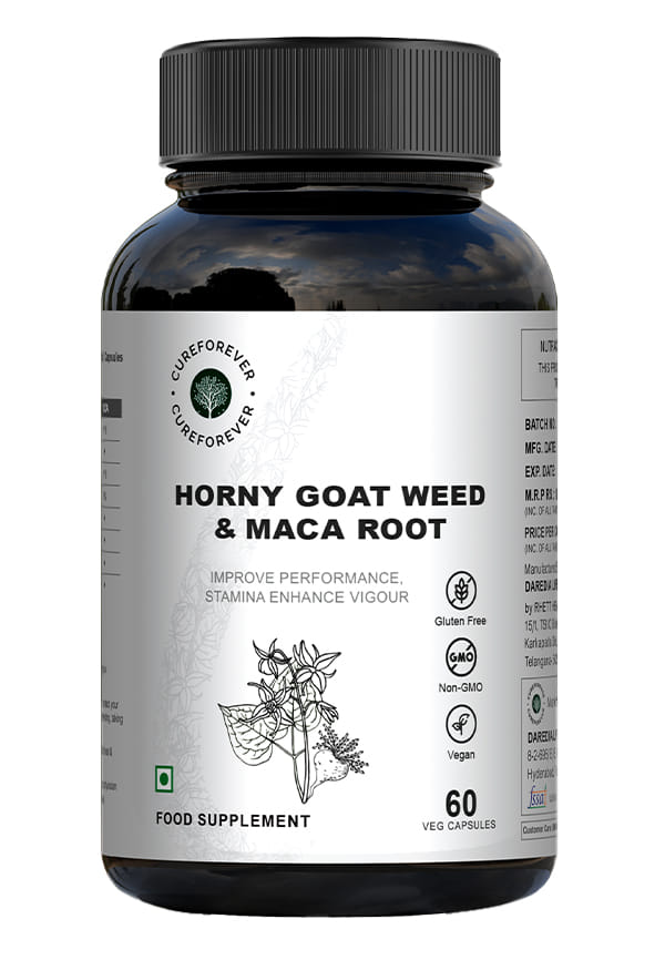 Horny Goat Weed + Maca Root with Safed Musli