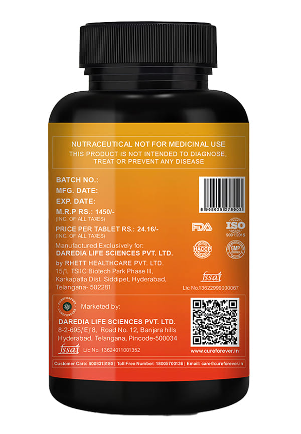 Curcumin 910mg with BioPerine – thumbnail 2