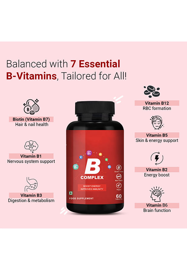 B-Complex with Biotin 40mcg – thumbnail 3