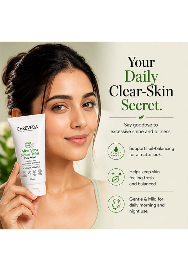 Aloe Vera Neem Tulsi Face Wash – thumbnail 2
