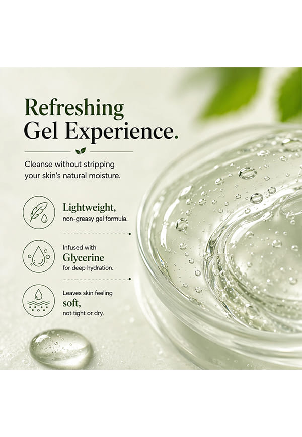 Aloe Vera Neem Tulsi Face Wash – thumbnail 5