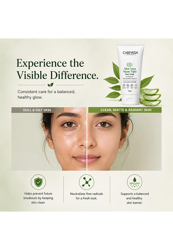 Aloe Vera Neem Tulsi Face Wash – thumbnail 6