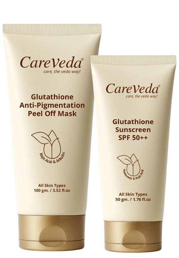 Peel off Mask & Sunscreen for Bright, Even-Toned Skin