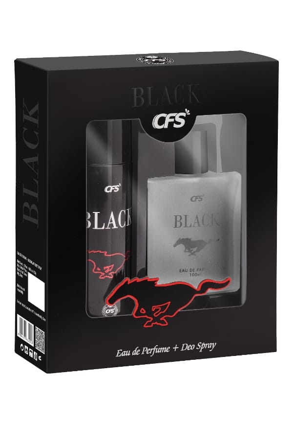 Black Perfume And Black Deodorant