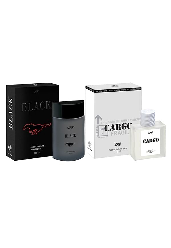 Black & Cargo White Perfume Combo