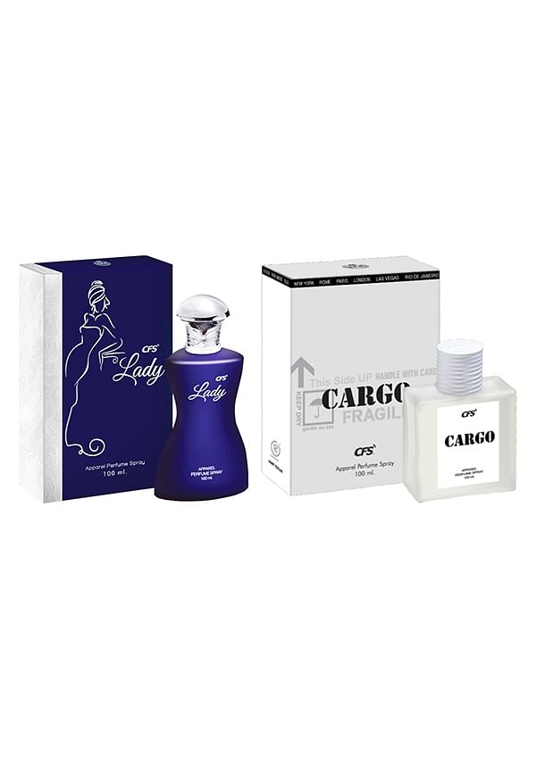 Cargo White & Lady Blue Perfume Combo
