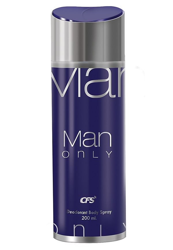 Man Only Black Deodorant