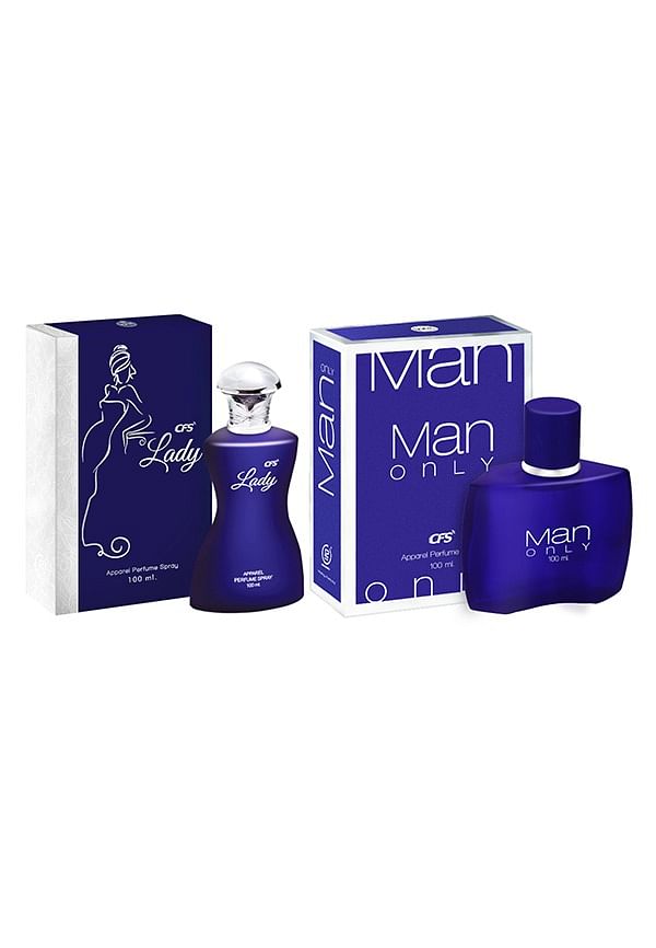Man Only Blue & Lady Perfume Combo