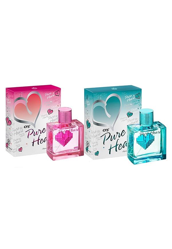 Pure Heart Pink & Pure Heart Blue Perfume Combo