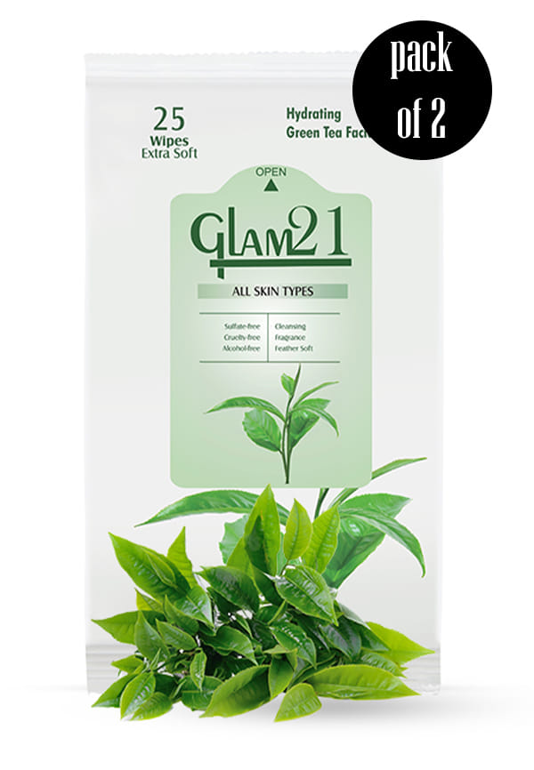 Makeup Remover Facial Wipes With Green Tea Extracts