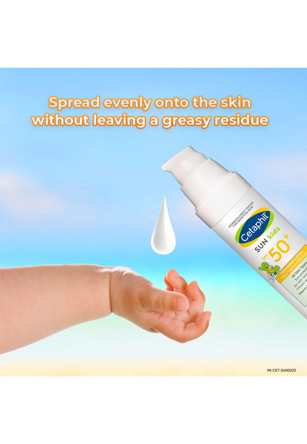 Sun Kids Spf 50+ Lotion Size: 150 ml By Cetaphil