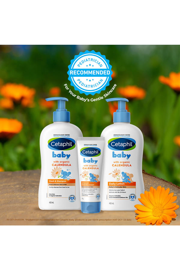 Baby Advanced Protection Cream With Organic Calendula Size: 85