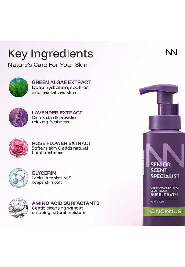 Green Algae Extract Scent Fresh Bubble Bath – thumbnail 6