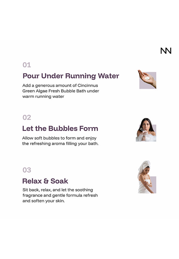 Green Algae Extract Scent Fresh Bubble Bath – thumbnail 8