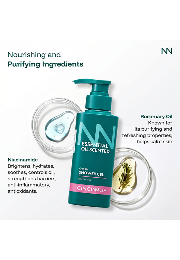Essential Oil Scented Charm Shower Gel – thumbnail 3
