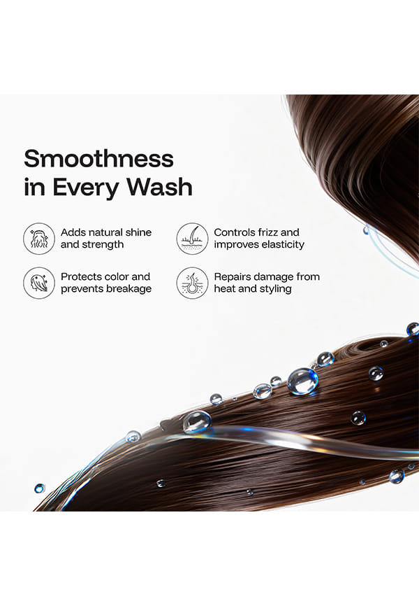 Black Algae Extract Frizz Repair Shampoo – thumbnail 3