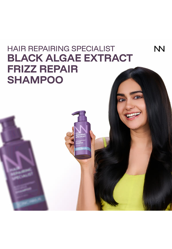 Black Algae Extract Frizz Repair Shampoo – thumbnail 2