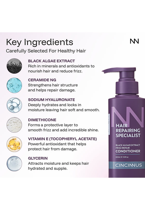 Black Algae Extract Frizz Repair Conditioner – thumbnail 6