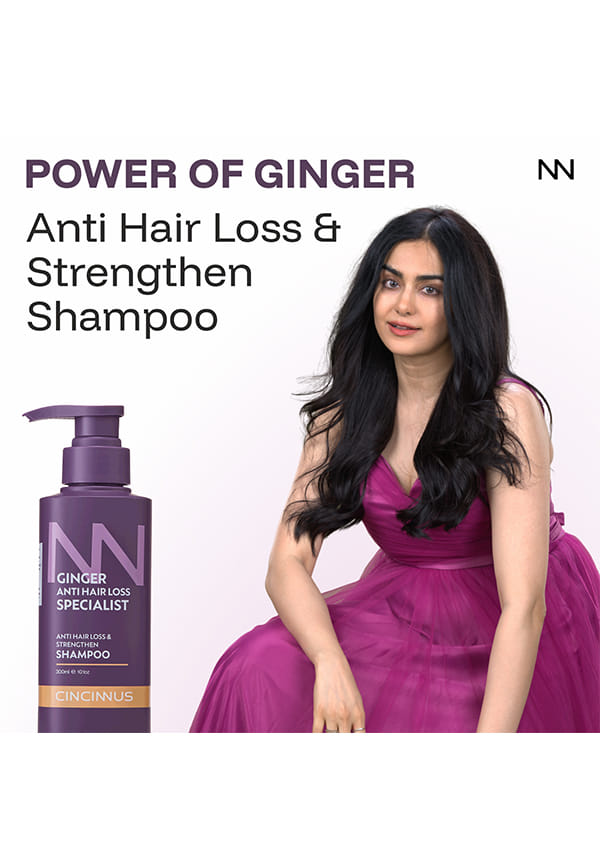 Ginger Anti Hair Loss & Strengthening Shampoo – thumbnail 2