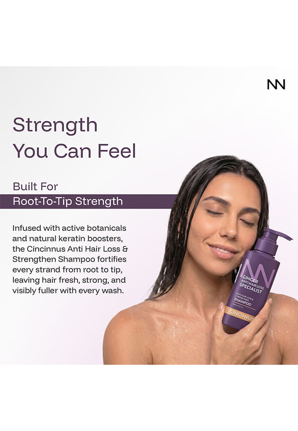 Ginger Anti Hair Loss & Strengthening Shampoo – thumbnail 4
