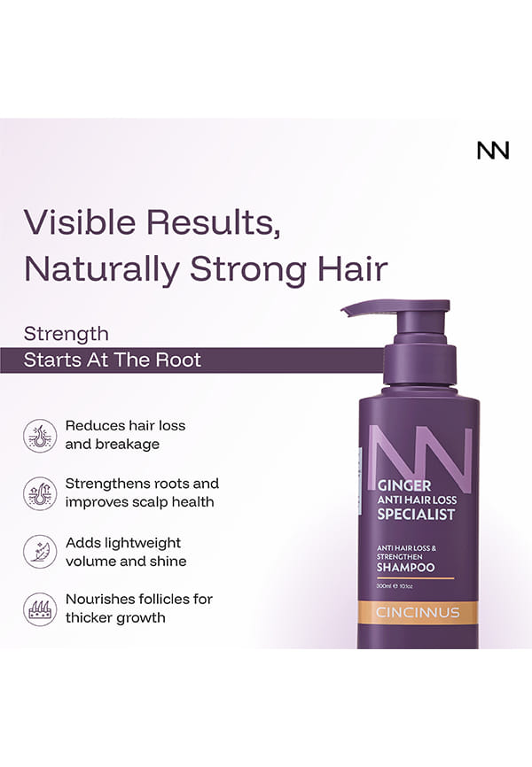 Ginger Anti Hair Loss & Strengthening Shampoo – thumbnail 5