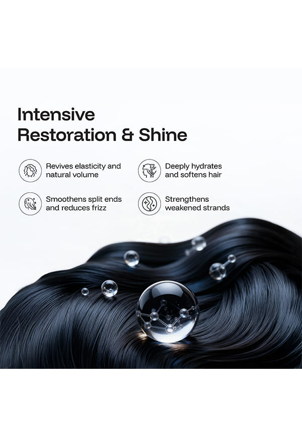 Black Algae Extract Frizz Repair Hair Mask – thumbnail 3