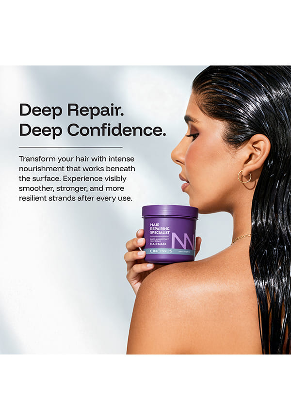 Black Algae Extract Frizz Repair Hair Mask – thumbnail 5