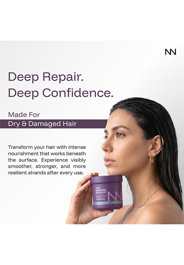 Black Algae Extract Frizz Repair Hair Mask – thumbnail 4